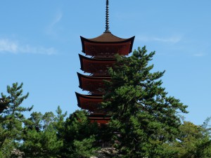 宮島五重の塔