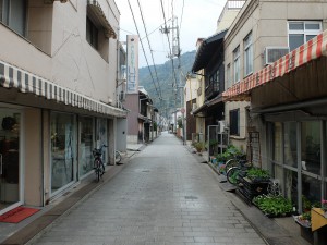 鞆の浦関町の街並み１
